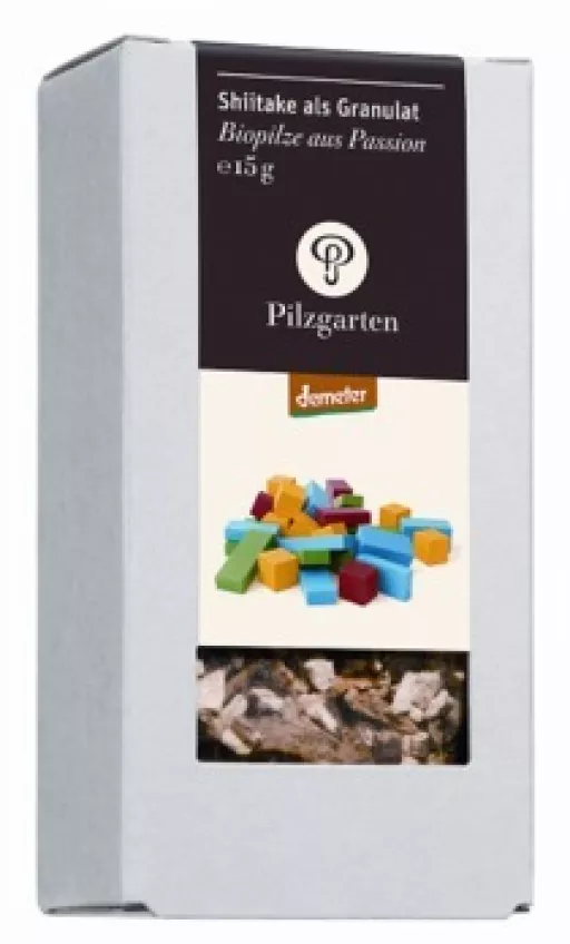 Biodynamiske Tørrede Shiitake - 15G - Pilzgarten