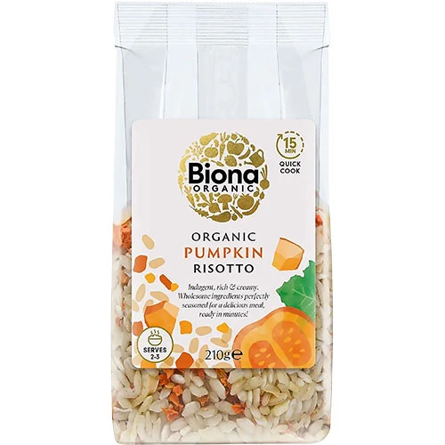 Biona Organic Ekologisk Risotto Med Pumpa Ekologisk | 210 g