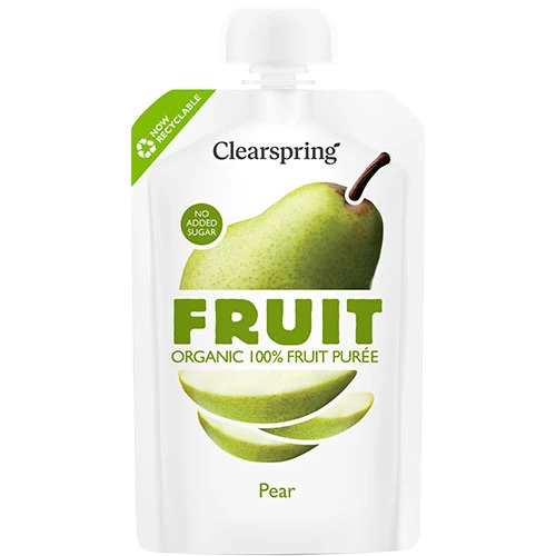 Clearspring Päron Fruktpuré Ekologisk | 100 g