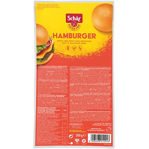 Schär Hamburgerbröd | 300 g