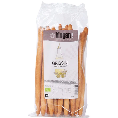 Biogan Grissini Med Olivolja Ekologisk | 160 g