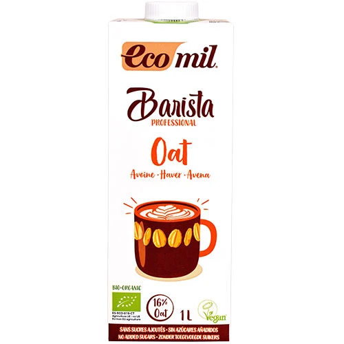 Ecomil Havredryck Barista Ekologisk | 1 liter