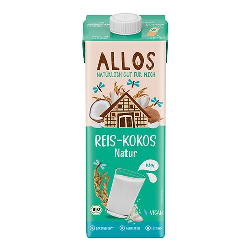 Allos Ris/kokosdryck Ekologisk | 1 liter