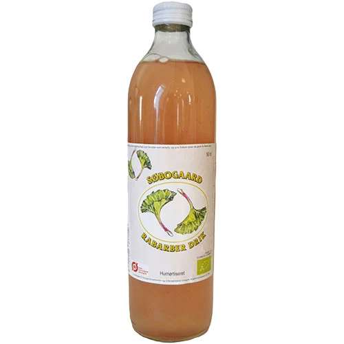 Søbogaard Rabarberdryck Økologisk | 50 cl