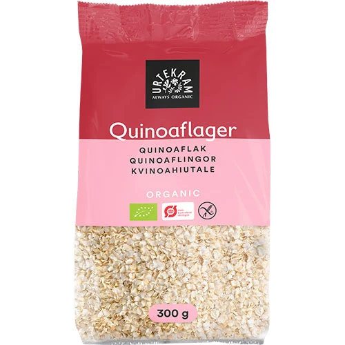 Urtekram Quinoaflingor Glutenfri Økologisk | 300 g