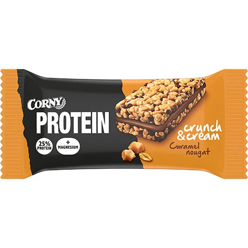 Corny Protein Crunch & Cream | Caramel Nougat