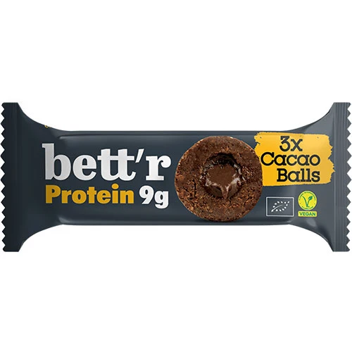 bett’r Protein Kakaobollar Ekologisk | 45 g