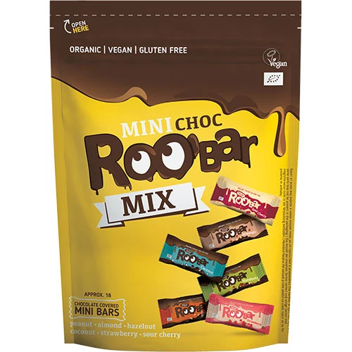 ROO'bar Mini Choklad Mix Ekologisk | 180 g