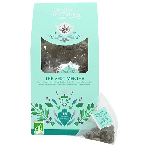 English Tea Shop Mint Green Te Ekologisk | 15 påsar