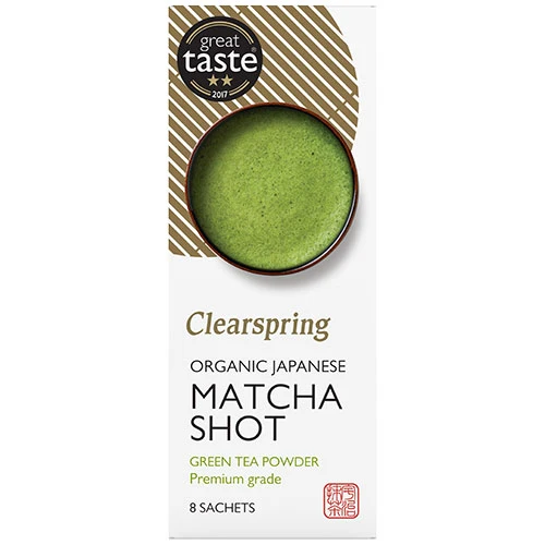 Clearspring Matcha shots (premium grade) 8 sticks Ekologisk | 8 g