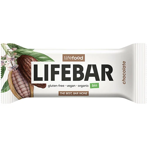 Lifefood LifeBar Raw Ekologisk Glutenfri | Chocolate