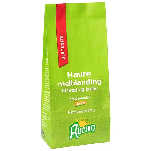 Aurion Havremjöl Blandning Ekologisk Demeter Glutenfri | 600 g