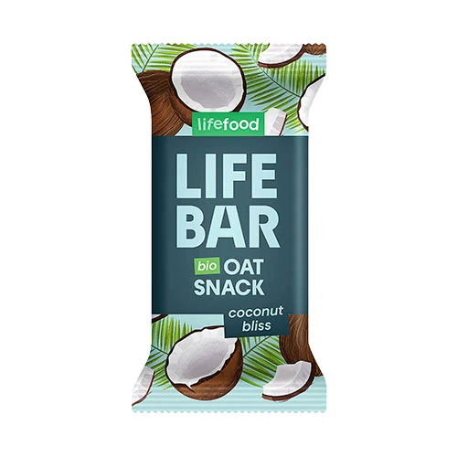 Lifefood LifeBar Havrebar Ekologisk Glutenfri | Coconut Bliss