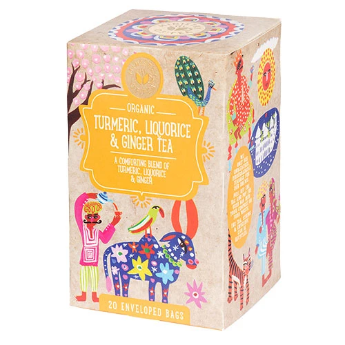 Ministry Of Tea Gurkmeja Lakrits & Ingefära Te Ekologisk | 20 påsar