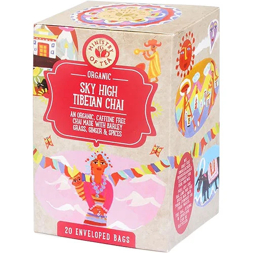 Ministry Of Tea Chai Sky High Tibetan Te Ekologisk | 20 påsar