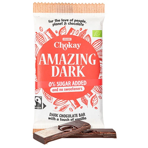 Chokay Chokladbar Ekologisk 70 g | Amazing Dark