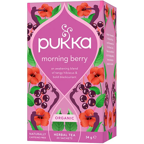 Pukka Morning Berry Te Ekologisk | 20 påsar
