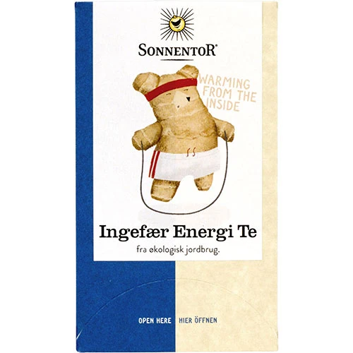 Sonnentor Ingefära Energi Te Ekologisk | 18 påsar