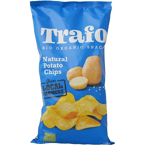 Kartoffelchips med havsalt Ø