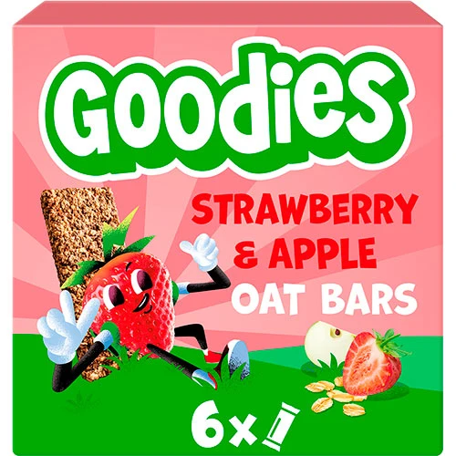 Goodies Havrebar | Jordgubb & Äpple