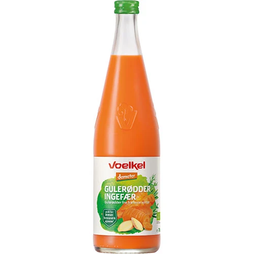 Voelkel Morötter Ingefära Ekologisk Demeter | 700 ml