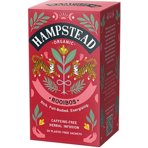 Hampstead Tea Rooibos te Ekologisk | 20 påsar