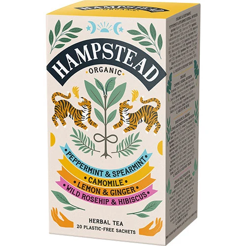 Hampstead Tea örtte urvalsförpackning Ekologisk | 20 påsar