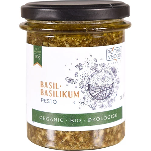 Rømer Pesto Basilika Ekologisk | 180 g