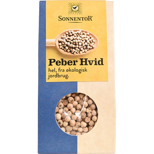 Sonnentor Vitpepper Hel Ekologisk | 35 g