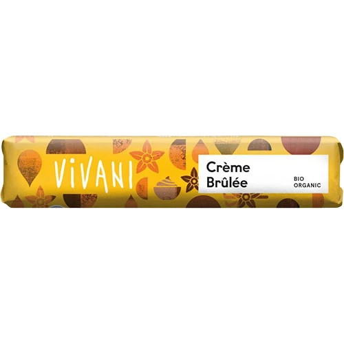 Vivani Creme Brulee bar Ekologisk | 40 g