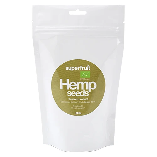 Superfruit Hampafrön Skalade Ekologisk | 200 g