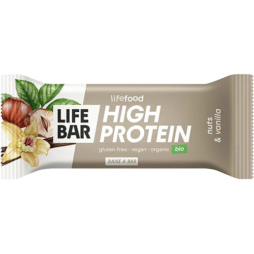 Lifefood LifeBar Protein Ekologisk Glutenfri | Nötter och Vanilj