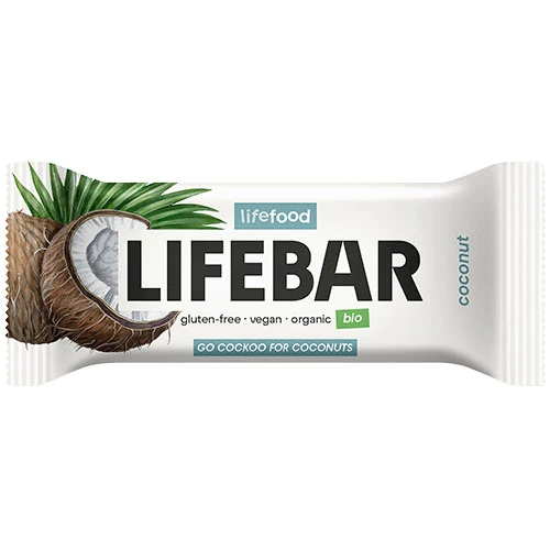 Lifefood LifeBar Havrebar Ekologisk Glutenfri | Coconut