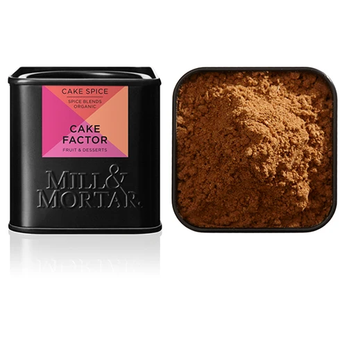 Mill & Mortar Cake Factor Ekologisk - Kryddmix för tårtor | 50 g