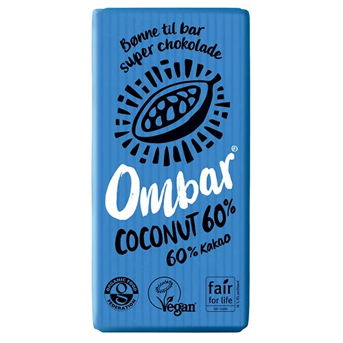 Ombar Bar Ekologisk | 60% Kakao med Kokoskräm