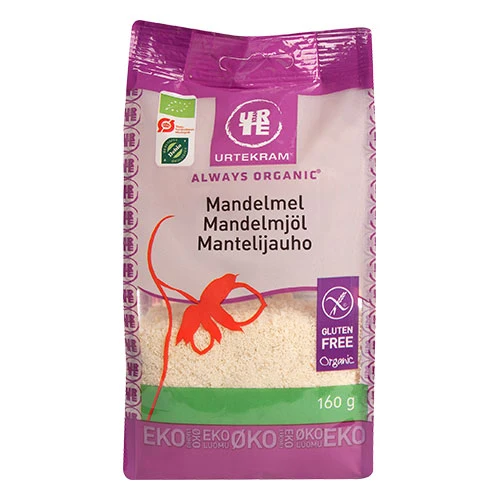 Urtekram Mjöl Mandelmjöl 160g Ekologisk | 160 g