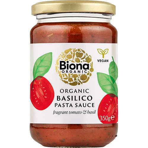 Biona Organic Pastasås Basilico Ekologisk | 350 g