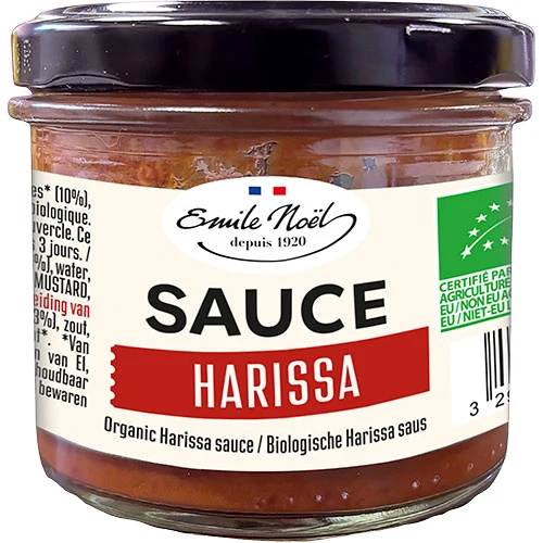 Emile Noël Chilipasta Harissa Ekologisk | 90 g