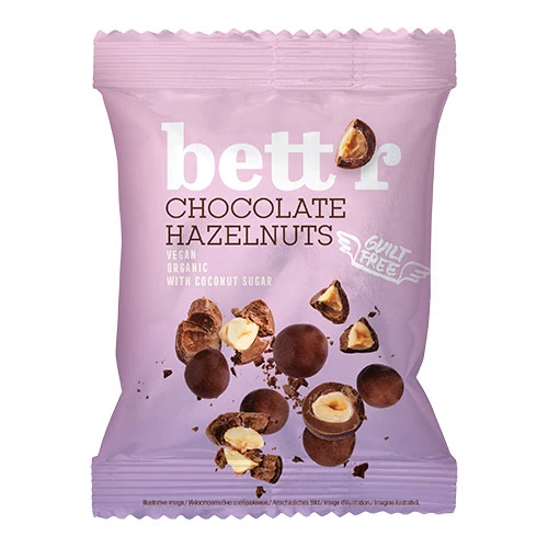 bett’r Vegansk Choklad Ekologisk | Hasselnöt
