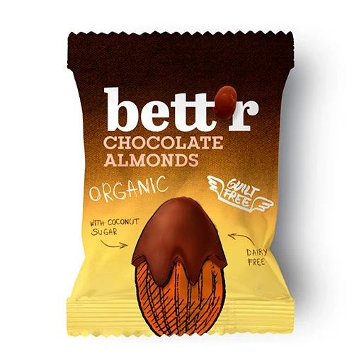 bett’r Vegan Choco Mandel Ekologisk | 40 g