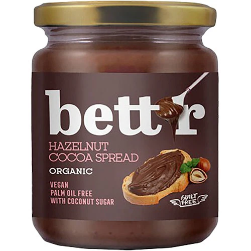 bett’r Pålägg Hasselnöt Kakao Eko | 250 g