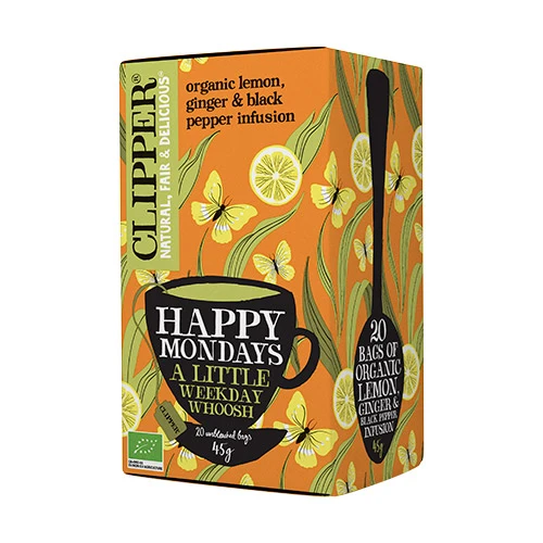 Clipper Happy Mondays te Ekologisk | 20 påsar