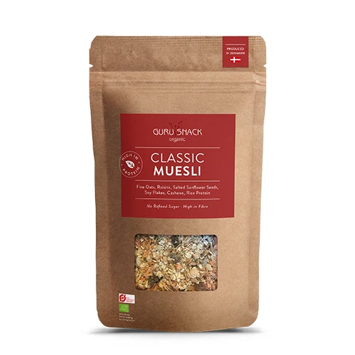 Guru Snack Classic Müsli Ekologisk | 750 g