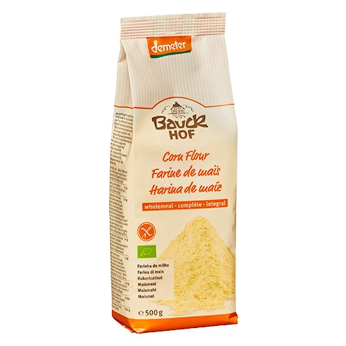 Bauckhof Majsmjöl Glutenfri Ekologisk | 500 g