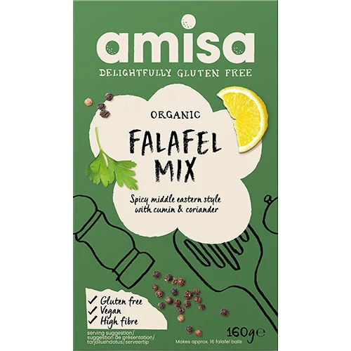 Amisa Falafel Mix Ekologisk Glutenfri | 160 g