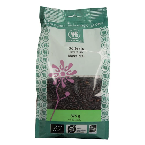 Urtekram Ris Svart Ekologisk | 375 g