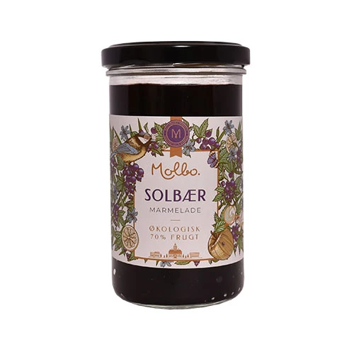 Rømer Svartvinbär Marmelad Molbo, Ekologisk | 290 g