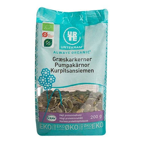 Urtekram Pumpakärnor Ekologisk | 200 g