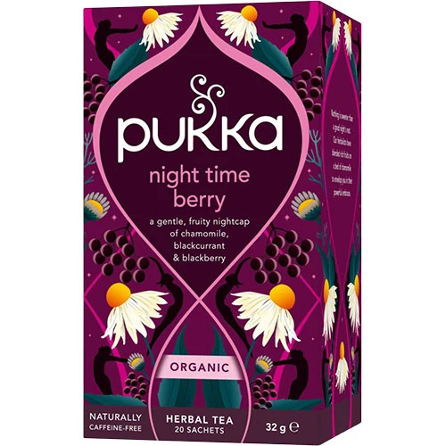Pukka Night Time Berry Te Ekologisk | 20 påsar