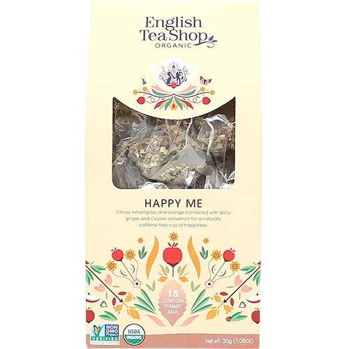 English Tea Shop Koffeinfri Te Happy Me Ekologisk | 15 påsar
